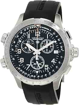 HAMILTON H77715333 クロノグラフ 時計 カーキ アビエーション X-Wind Auto Chrono - ダイヤルカラー